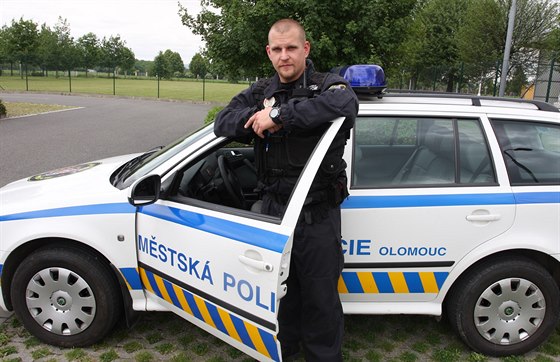 David Císa je jedním z trojice policist, které Nadace Bezpená Olomouc ocenila za záchranu lidských ivot.