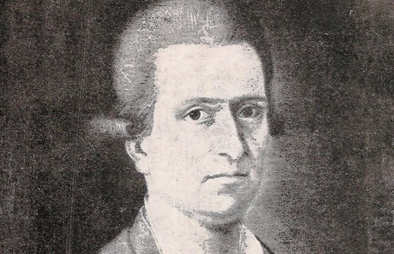 Malíř Dominik Oesterreicher na svém vlastním autoportrétu.