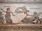 Mozaiky v archeologickém areálu Kato Pafos na Kypru