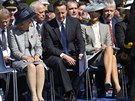 Britský premiér David Cameron na oslavách 70. výroí vylodní v Normandii (6....
