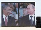 Americký prezident Barack Obama se s ruským prezidentem Putinem stetl alespo