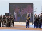 Vzpomínkové akce v Normandii se zúastnili éf Kremlu Vladimir Putin a americký
