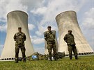 Cvi�en� Safeguard Dukovany 2014, do n�ho� se zapojili voj�ci, policist� v�etn�...