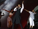 Na plese vystoupil i Ricky Martin.