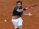 ODHODLN. Ernests Gulbis na Roland Garros. 