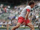 EFEKTN DER. Roger Federer v osmifinle Roland Garros. 