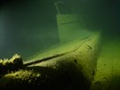 Vrak nmecké ponorky SM U-26 z první svtové války na dn Finského zálivu.