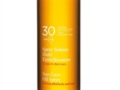 Such olej na vlasy a tlo Sun Care Oil Spray, SPF 30, obsahuje vzcn...
