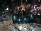 Batmobil z Batman Arkham Knight se pedstavuje.