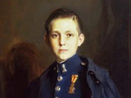 Portét mladého infanta Juana panlského na obrazu malíe Eleka Laszla.