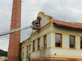 Olomoutí hasii a záchranái nacviovali zásah u výbuchu plynu na pile.