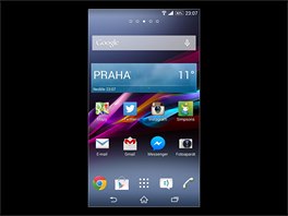 Displej smartphonu Sony Xperia Z2