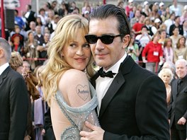 Melanie Griffithová a Antonio Banderas (Los Angeles, 27. února 2005)