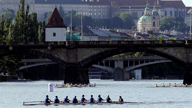 Momentka z praskch veslaskch zvod Primtorky