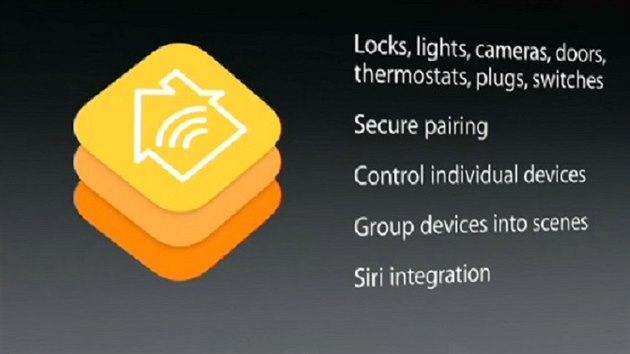 HomeKit od Applu nabídne vytváření skupin spotřebičů pro snadnější ovládání a také integraci hlasového ovládání Siri.