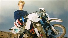 Bowe Bergdahl na snímku z dob, kdy jako mladík ádil na motorce po Idahu