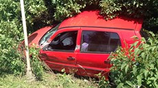 Dopravní nehoda u Mochova.