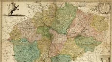 Vogt, Mauritius, Nová mapa Království eského, 1712