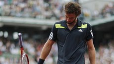 FEDERERV "KAT". Ernests Gulbis v osmifinále porazil Rogera Federera, te vyzve Tomáe Berdycha.