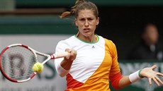 Německá tenistka Andrea Petkovicová ve čtvrtfinále se Sarou Erraniovou z Itálie.