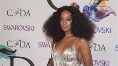 Solange Knowlesová na udílení CFDA Fashion Awards (New York, 2. ervna 2014)