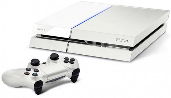 Bílá verze konzole PlayStation 4