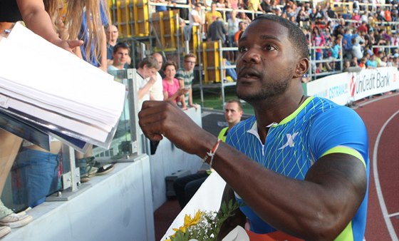 Sprinter Justin Gatlin