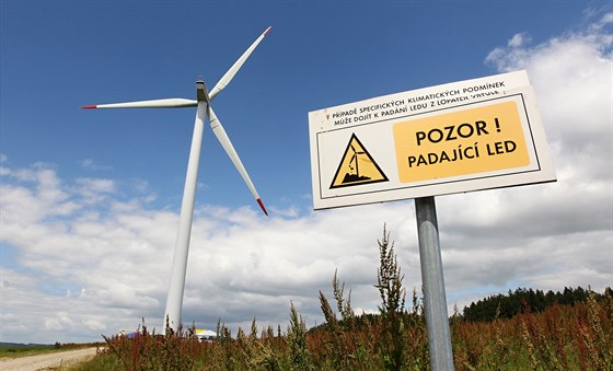 Větrná elektrárna ve Věžnici