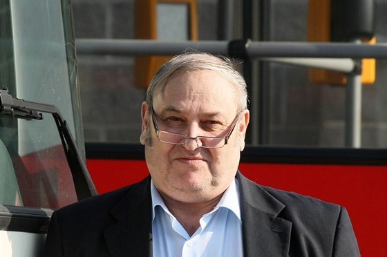 Ředitel jihlavského dopravního podniku Josef Vilím.