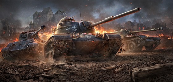 Ilustraní obrázek ze hry World of Tanks Blitz