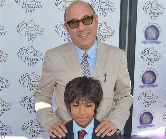 Willie Garson a jeho syn Nathen  (Los Angeles, 3. listopadu 2012)