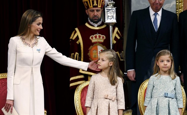 Ze španělské princezny Leonor bude vojačka. Jde ve stopách svého otce