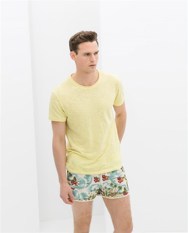 Pnsk plavky s del nohavikou, Zara, 699 K