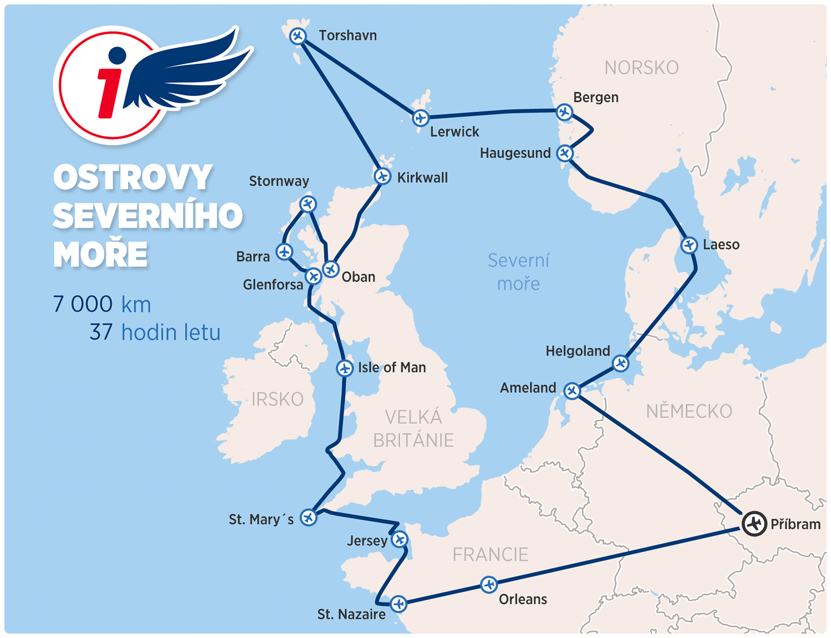 severní moře mapa Fotogalerie: Ostrovy Severního moře   plánovaná trasa a mezipřistání severní moře mapa