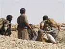 Kurdtí bojovníci v provinci Dijála (18. ervna 2014)