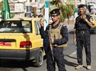 Písluníci iráckých bezpenostních sloek nasazení do boj s ozbrojenci z...