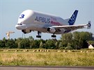 Pistávající nákladní letadlo Beluga firmy Airbus