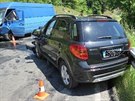 Váná dopravní nehoda mezi obcemi Petíkovice a Chvale na Trutnovsku. (9. 6....