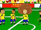 Parodie na výkon brazilských fotbalist na MS.