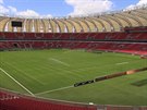 Krásný stadion pro MS ve fotbale 2014 má brazilské msto Porto Alegre.