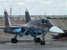 Rusko rozmístilo nové letouny Su-34 u Rostova.