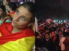 Reakce fanouk v Madridu a v Santiagu na prohru panlska s fotbalovou...
