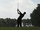 Martin Kaymer ve druhém kole golfového US Open. 