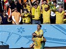 NAI HRDINOVÉ. Australtí fanouci slaví spolu se svými fotbalisty vyrovnání na...
