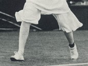 panlsk tenisov hvzda Senorita Lili de Alvarezov na snmku z roku 1931 v...