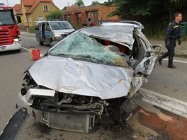 idi vozidla Mitsubishi Colt nepeil tragickou nehodu v Radoovicch na...