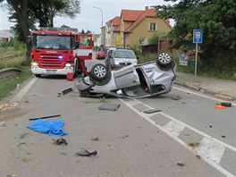 idi vozidla Mitsubishi Colt nepeil tragickou nehodu v Radoovicch na...