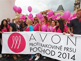 Avon pochod proti rakovin prsu (14. ervna 2014)