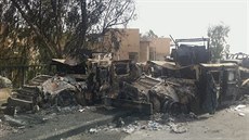 Po islamistech zůstala v Mosulu i zničená armádní technika (12. června)