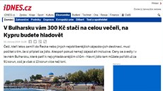 Pro�i�t�ná stránka a snadn�j�í navigace. Taková je nová podoba serveru iDNES.cz.